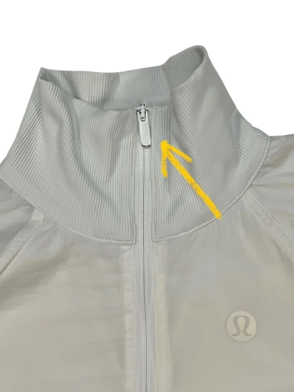 Lululemon Lightweight Tennis Full Zip Track Jacket 2 White